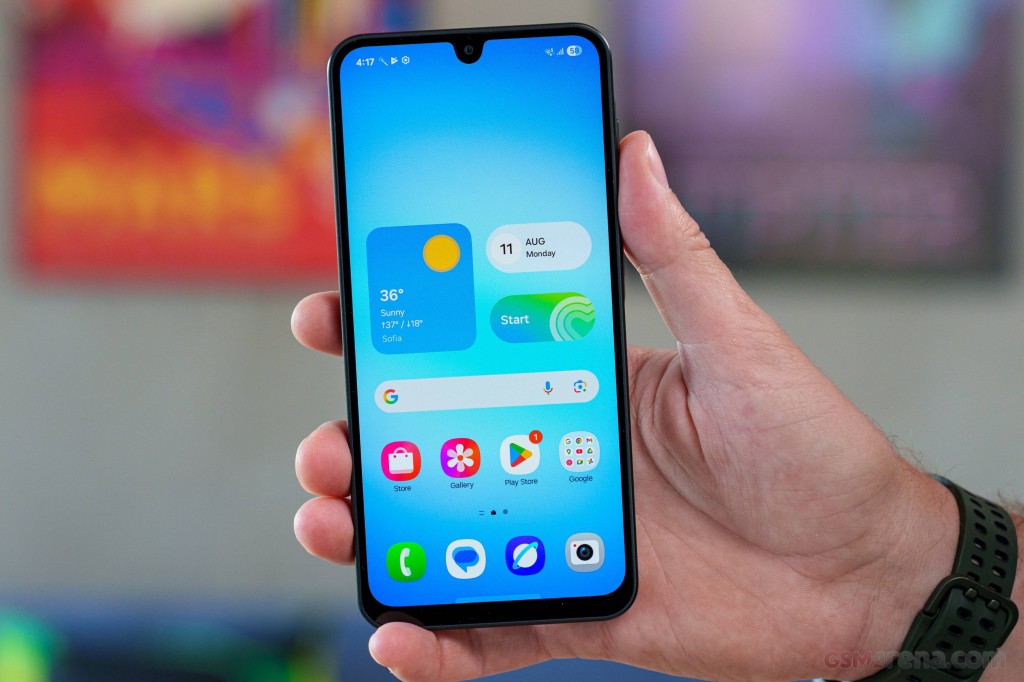 Samsung Galaxy A17 Display